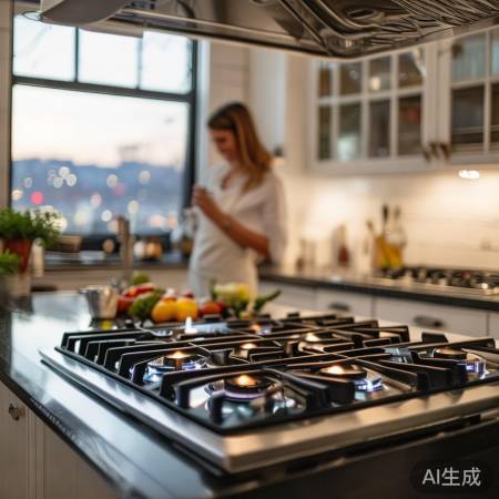 “燃气灶安全，生活更美好”