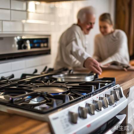 老板燃气灶易操作，灵活调节火力