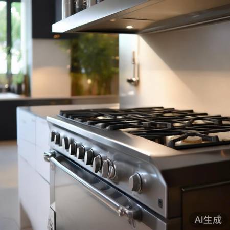 简约时尚燃气灶
