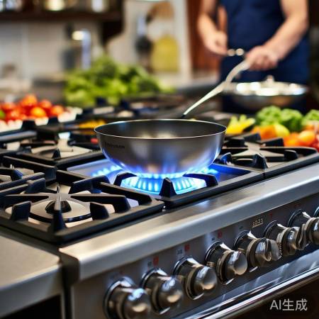 老板燃气灶，火力强大调节灵敏