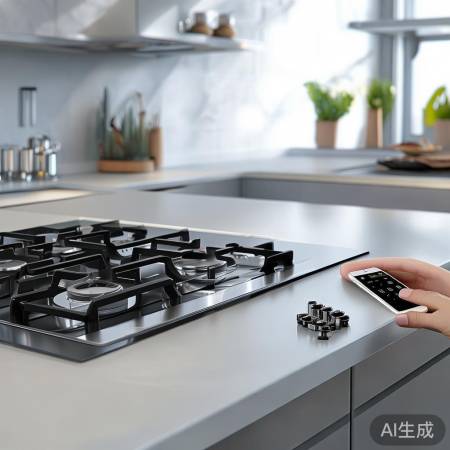 智能远程控制，自动清洗燃气灶