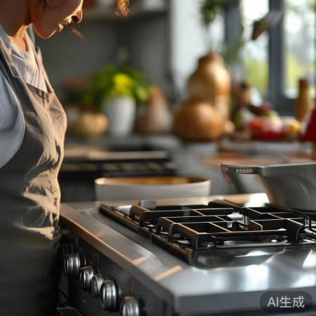 老板燃气灶,简约时尚