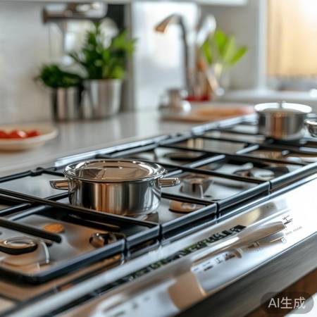 易清洁，火力可调，老板燃气灶