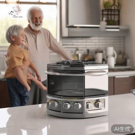 脉冲点火燃气灶，安全快捷