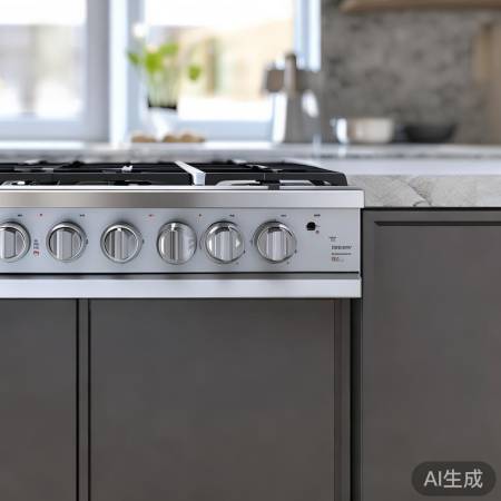 燃气灶设计简约易操作