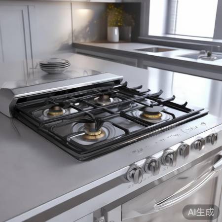 燃气灶时尚易清洁