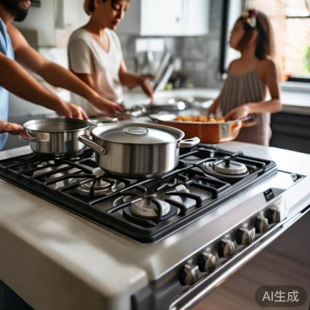 燃气灶多重安全防护