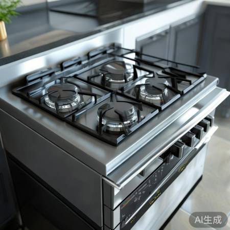 高端燃气灶，火力强劲