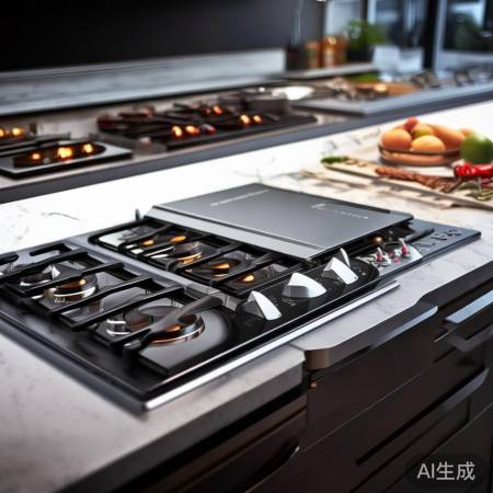 老板燃气灶，脉冲点火，时尚实用