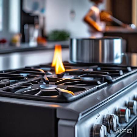 老板燃气灶火力稳定，火候适中