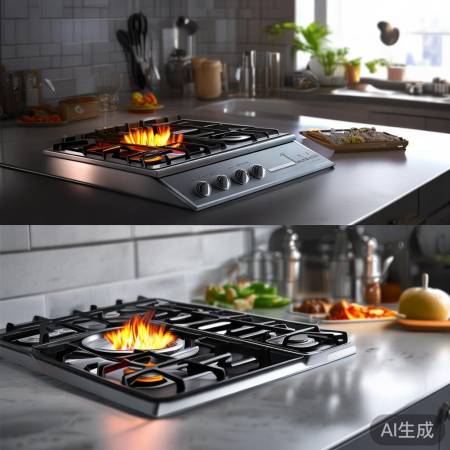 老板燃气灶多款可选，火力强劲，