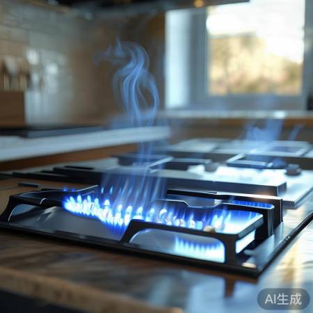 低排放燃气灶，厨房更清新